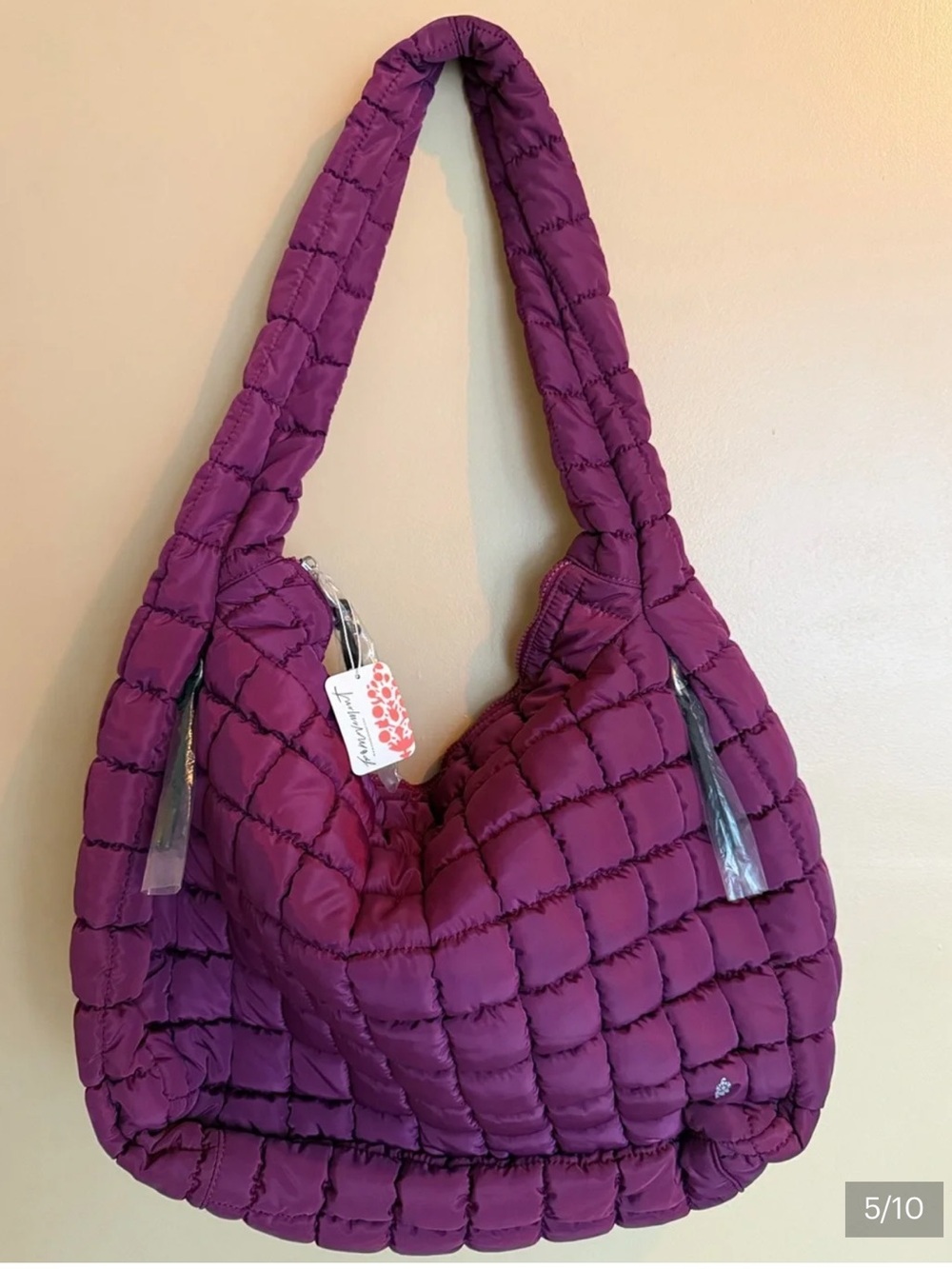 Free People Quilted Carry All Bag